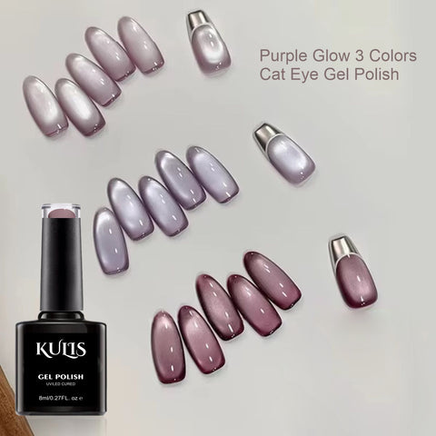 Kulis - Purple Glow Cateye UV Gel Polish