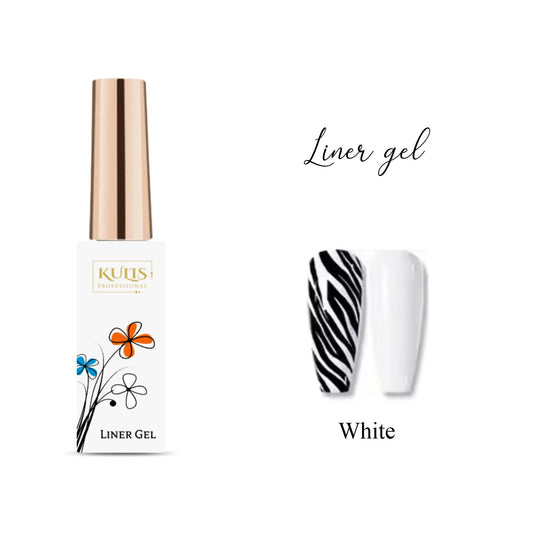 Kulis -Liner Gel Polish - White